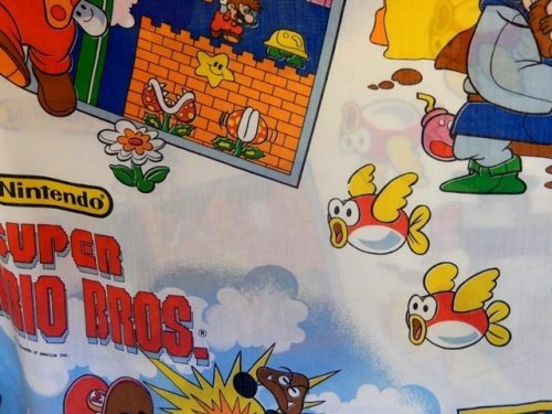 他の写真2: ct-141007-36 Nintendo / Super Mario Brothers × Zelda 80's Sheet (Twin)