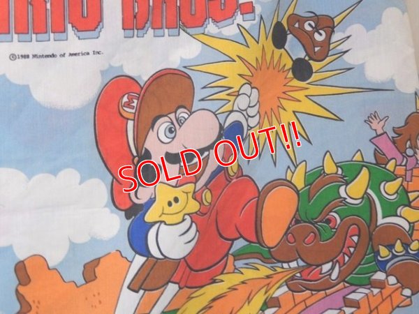 画像4: ct-141007-36 Nintendo / Super Mario Brothers × Zelda 80's Sheet (Twin)