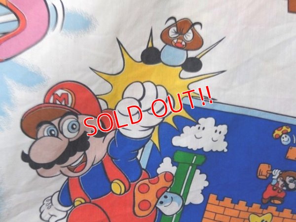 画像5: ct-141007-36 Nintendo / Super Mario Brothers × Zelda 80's Sheet (Twin)