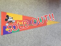 ct-141007-13 Euro Disney / Mickey Mouse 90's Pennant 