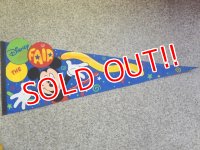 ct-141007-11 Mickey Mouse / Disney the Fair 90's Pennant 