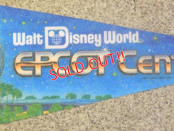 画像3: ct-141007-10 Walt Disney World / EPCOT CENTER 80's Pennant 