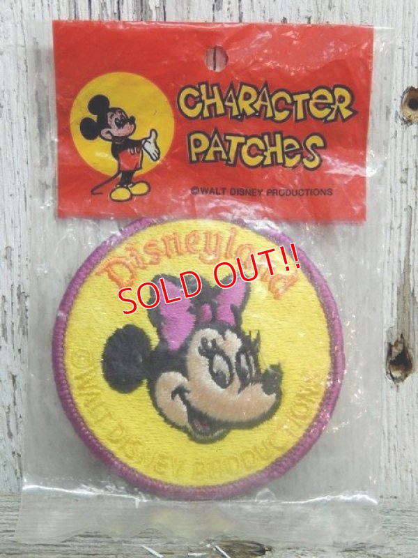 画像1: ct-141014-17 Minnie Mouse / 70's Patch