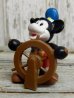 画像1: ct-141014-25 Mickey Mouse / Applause PVC "Steamboat Willie” (1)