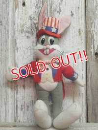 ct-141014-07 Bugs Bunny / DAKIN 70's Plush doll "Uncle Sam"