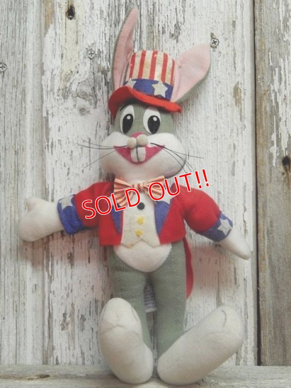 画像1: ct-141014-07 Bugs Bunny / DAKIN 70's Plush doll "Uncle Sam"