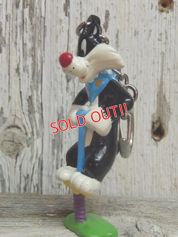 画像3: ct-141021-14 Sylvester / 90's PVC Keychain "Hopping"