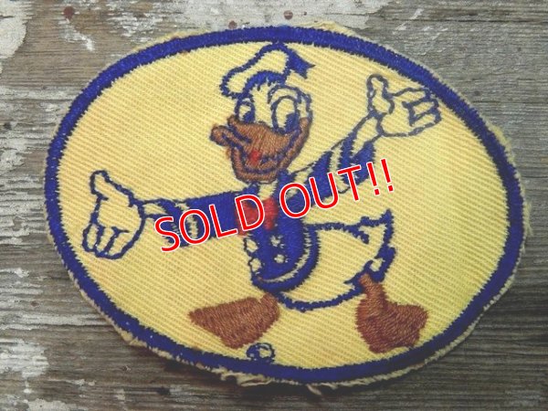 画像1: ct-141101-01 Donald Duck / Bond Bread 40's Patch (Yellow)