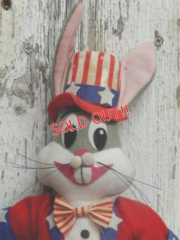 画像2: ct-141014-07 Bugs Bunny / DAKIN 70's Plush doll "Uncle Sam"
