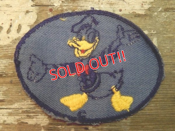 画像1: ct-141101-03 Donald Duck / Bond Bread 40's Patch (Blue)