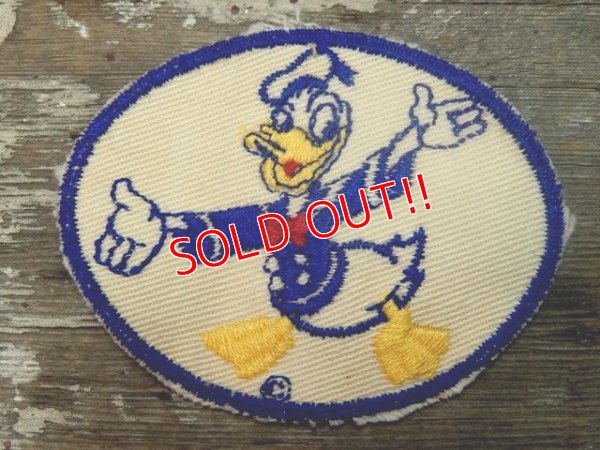 画像1: ct-141101-03 Donald Duck / Bond Bread 40's Patch (White)