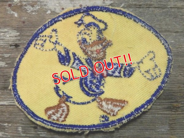 画像3: ct-141101-01 Donald Duck / Bond Bread 40's Patch (Yellow)