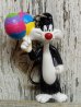 画像1: ct-141021-15 Sylvester / 90's PVC Keychain "Easter Egg Balloon" (1)