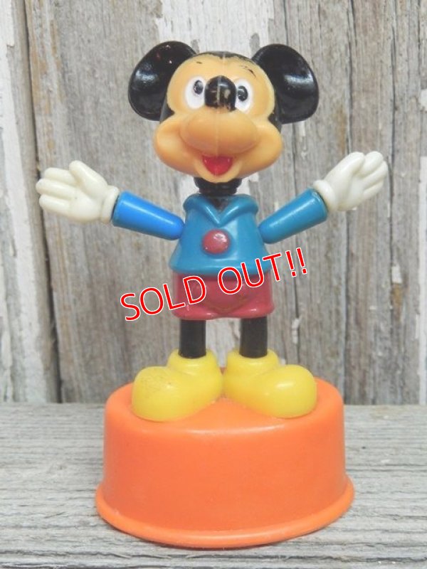 画像1: ct-141014-13 Mickey Mouse / Gabriel 70's Push puppet