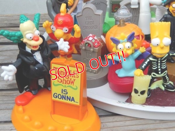 画像2: ct-141007-02 the Simpsons / Burger King 2001 Spooky Light-Ups Meal Toy Complete set