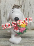 ct-141021-13 Snoopy / 2000's PVC Keychain (I)