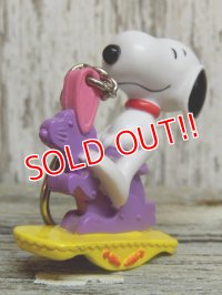 ct-141021-13 Snoopy / 2000's PVC Keychain (F)