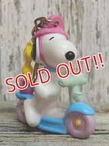 ct-141021-13 Snoopy / 2000's PVC Keychain (E)