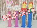 pz-130917-04 Easter / 90's PEZ Dispenser Set of 4