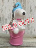 ct-141021-13 Snoopy / 2000's PVC Keychain (D)