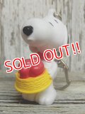 ct-141021-13 Snoopy / 2000's PVC Keychain (H)