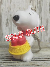 ct-141021-13 Snoopy / 2000's PVC Keychain (H)