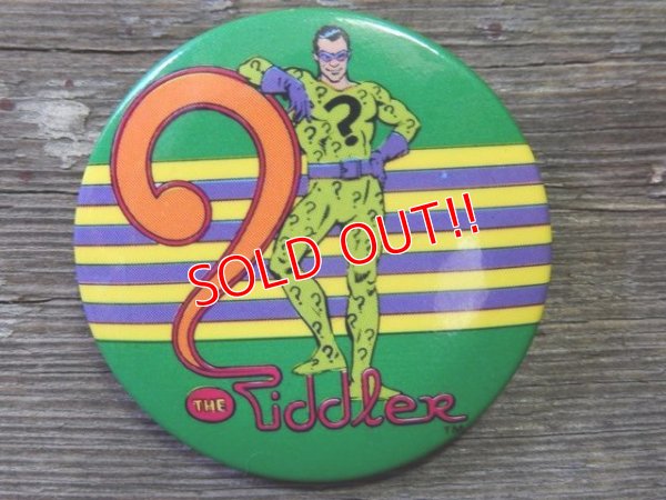 画像1: pb-141007-01 Riddler / 1989 Pinback (20)