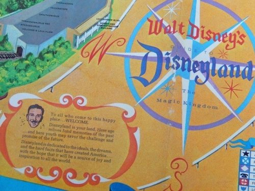 他の写真1: ct-141021-07 Disneyland / 1968 Map