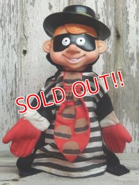 ct-141028-07 McDonald's / Hamburgler 90's Hand Puppet
