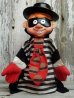 画像1: ct-141028-07 McDonald's / Hamburgler 90's Hand Puppet (1)