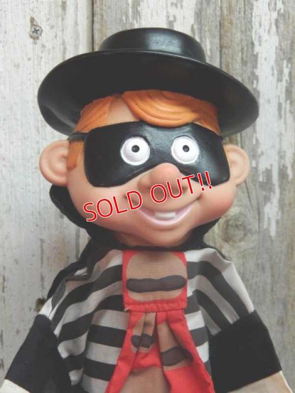 画像2: ct-141028-07 McDonald's / Hamburgler 90's Hand Puppet