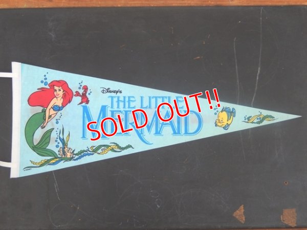 画像1: ct-141028-08 The Little Mermaid / 90's Pennant