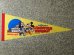 画像1: ct-141028-11 Mickey Mouse & Minnie Mouse / Walt Disney World 70's Character Breakfast Pennant (1)