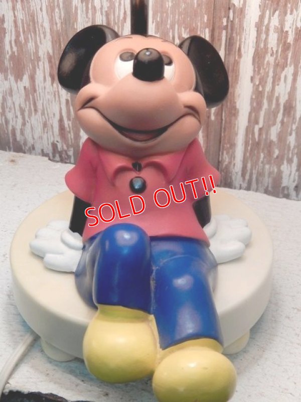 画像2: ct-141028-01 Mickey Mouse / Dolly Toy 70's Nursery Lamp