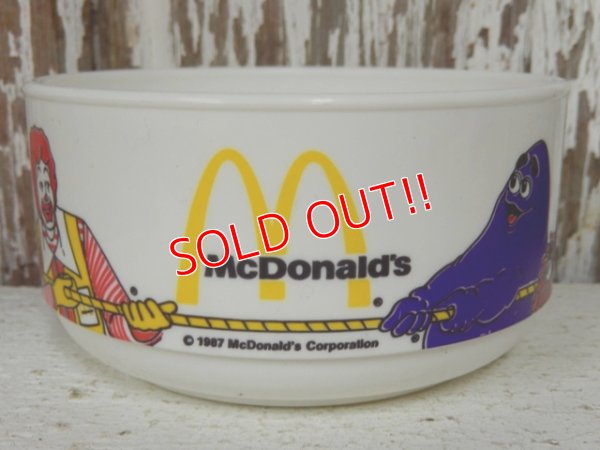 画像1: ct-140211-51 McDonald's / 80's Plastic Bowl
