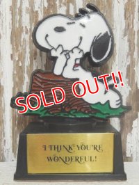 ct-141028-19 Snoopy / AVIVA 70's Trophy "I Think You're Wonderful!"