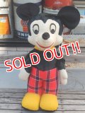 ct-141108-05 Mickey Mouse / Gund 60's Plush Doll