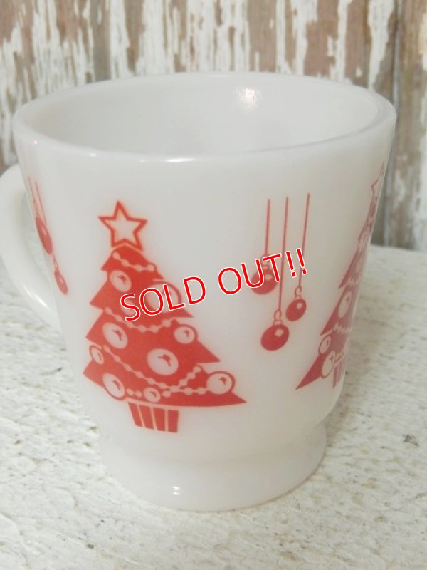 画像4: dp-141101-23 Hazel Atlas / 60's-70's Christmas Tree Mug