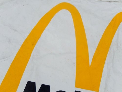 他の写真1: dp-141101-27 McDonald's / 90's Banner "NOW HIRING"