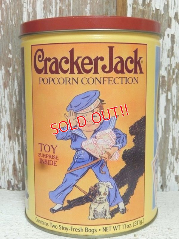 画像1: ct-141111-05 Cracker Jack / 1991 Tin can
