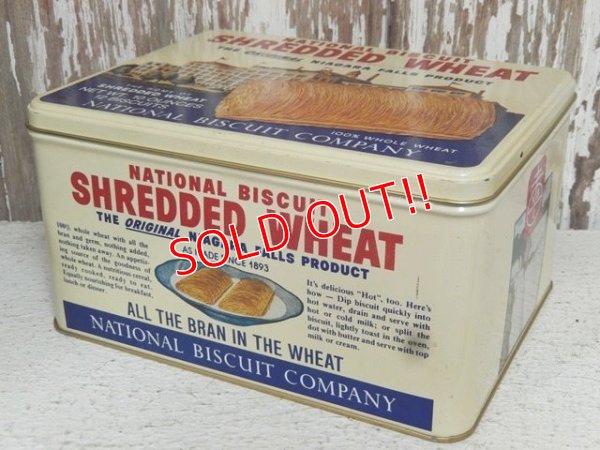 画像1: dp-141111-07 Nabisco / 1987 Shredded Wheat Tin can