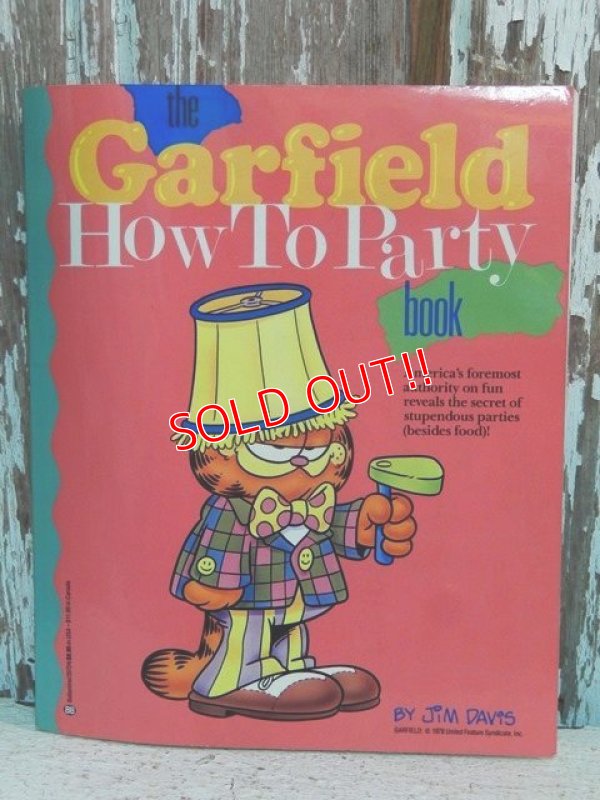 画像1: ct-130319-71 Garfield / 80's How to Party Book