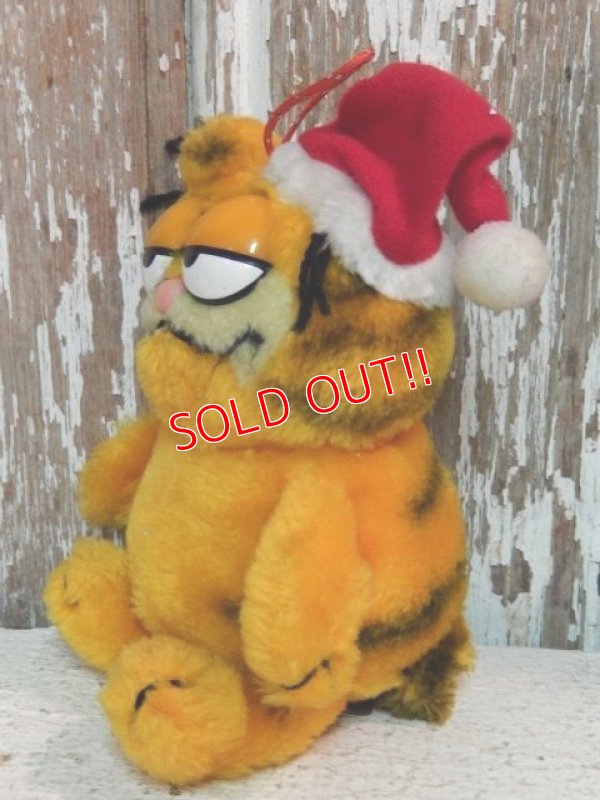 画像3: ct-140909-25 Garfield / Dakin 80's Plush Doll "Santa"