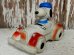 画像1: ct-131121-14 Snoopy / 70's-80's Classic Car Vinyl Squeak Toy (1)