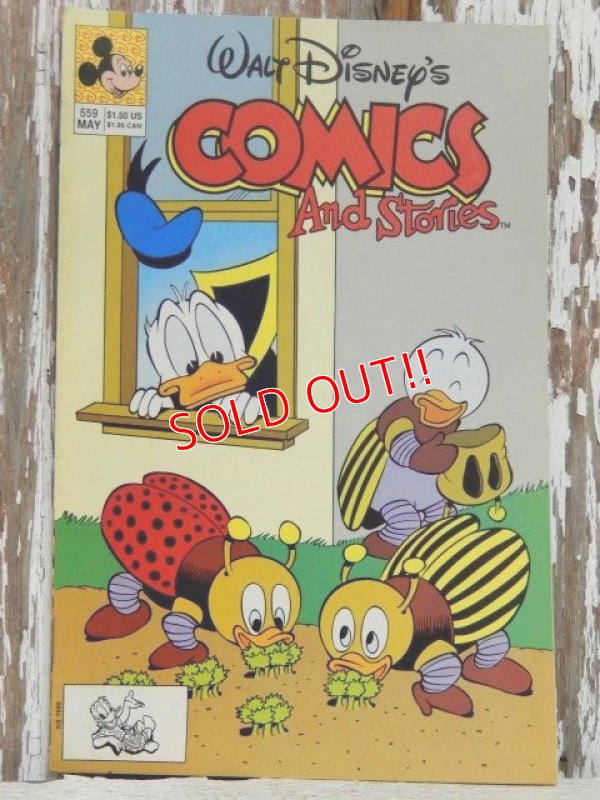 画像1: bk-140723-01 Walt Disney's / Comics and Stories 1991 May