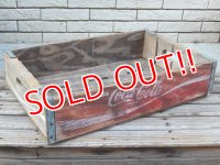 dp-141201-07 Coca Cola / 70's Wood Drink Case