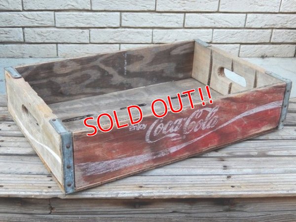 画像1: dp-141201-07 Coca Cola / 70's Wood Drink Case