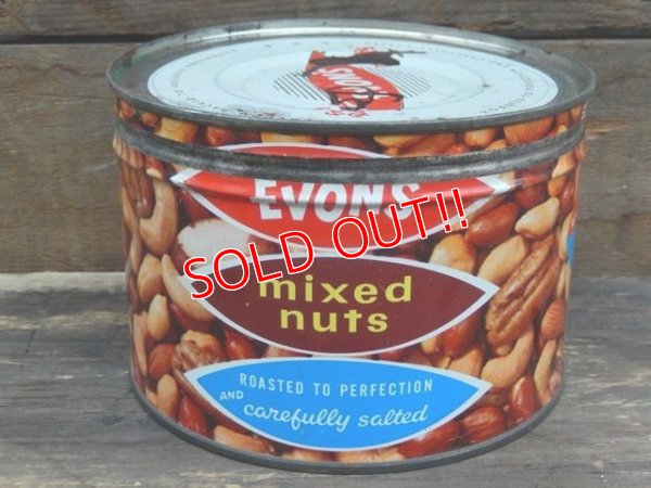 画像1: dp-141201-05 EVON'S / Vintage Mixed Nut Tin Can