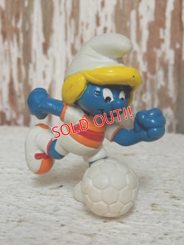 画像1: ct-140715-15 Smurfette / PVC "Soccer" #20163