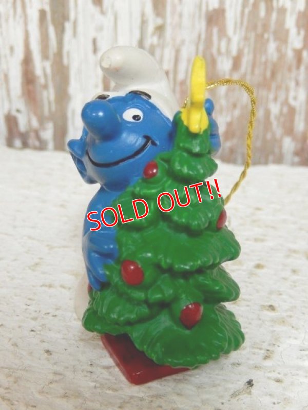 画像2: ct-140715-15 Smurf / PVC Ornament "Christmas Tree" #51901